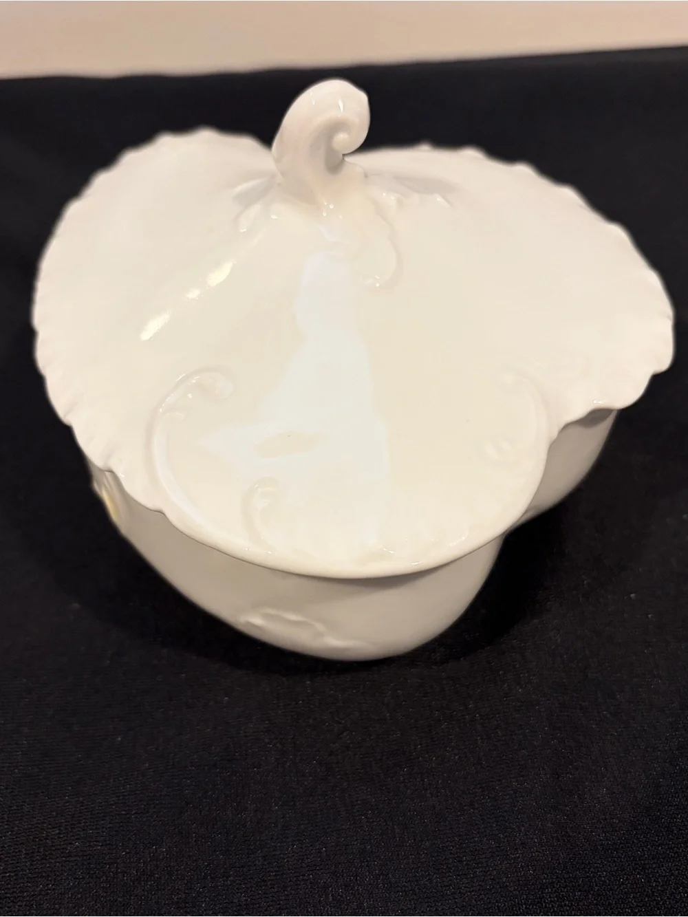 2 PIECE BUTTER DISH: H & Co (Haviland) MARSEILLE